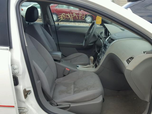 1G1ZG57B98F197906 - 2008 CHEVROLET MALIBU LS თეთრი ფოტო 5