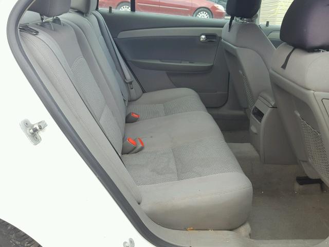 1G1ZG57B98F197906 - 2008 CHEVROLET MALIBU LS თეთრი ფოტო 6