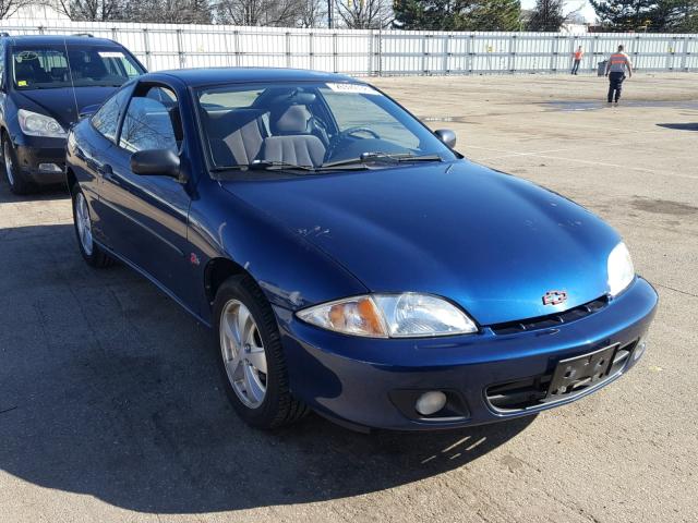 1G1JF12T317307017 - 2001 CHEVROLET CAVALIER Z BLUE photo 1