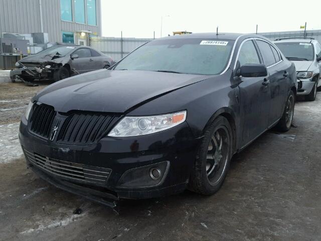 1LNHL9FT7CG803119 - 2012 LINCOLN MKS BLACK photo 2