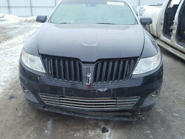 1LNHL9FT7CG803119 - 2012 LINCOLN MKS BLACK photo 9