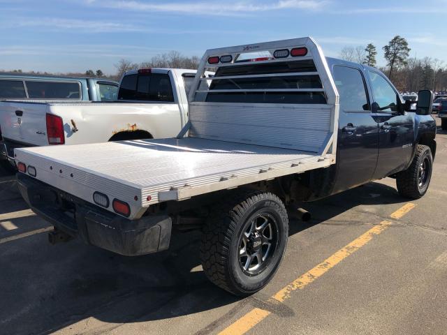 1GCHK23618F164925 - 2008 CHEVROLET SILVERADO BLACK photo 4