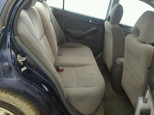 2HGES267X3H595926 - 2003 HONDA CIVIC EX ლურჯი ფოტო 6