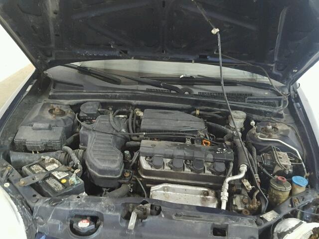 2HGES267X3H595926 - 2003 HONDA CIVIC EX ლურჯი ფოტო 7