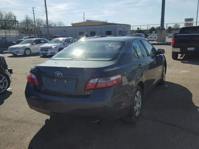 4T1BE46K67U118322 - 2007 TOYOTA CAMRY NEW BLACK photo 4