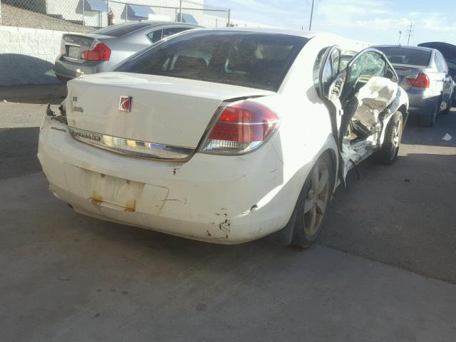 1G8ZS57N17F316718 - 2007 SATURN AURA XE WHITE photo 4