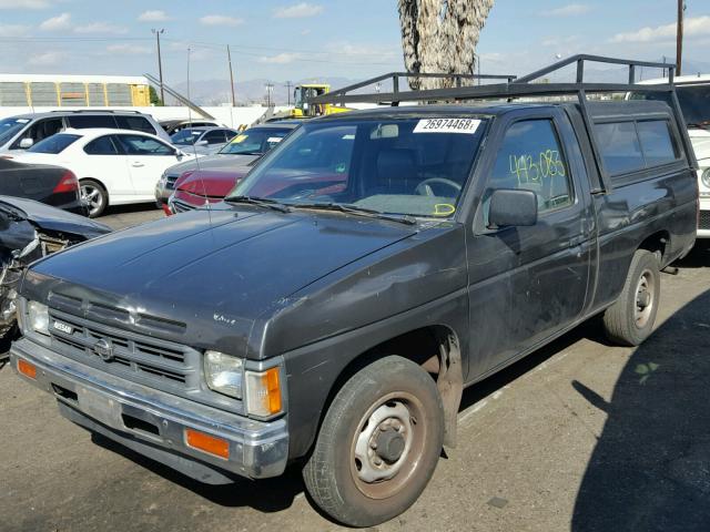 JN6ND11S3GW028766 - 1986 NISSAN D21 SHORT GRAY photo 2