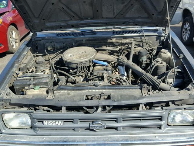 JN6ND11S3GW028766 - 1986 NISSAN D21 SHORT GRAY photo 7