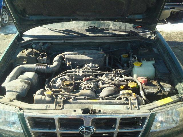 JF1SF6555YH703465 - 2000 SUBARU FORESTER S GREEN photo 7