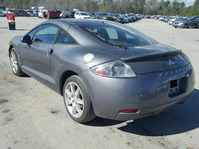 4A3AK34T66E015406 - 2006 MITSUBISHI ECLIPSE GT GRAY photo 3