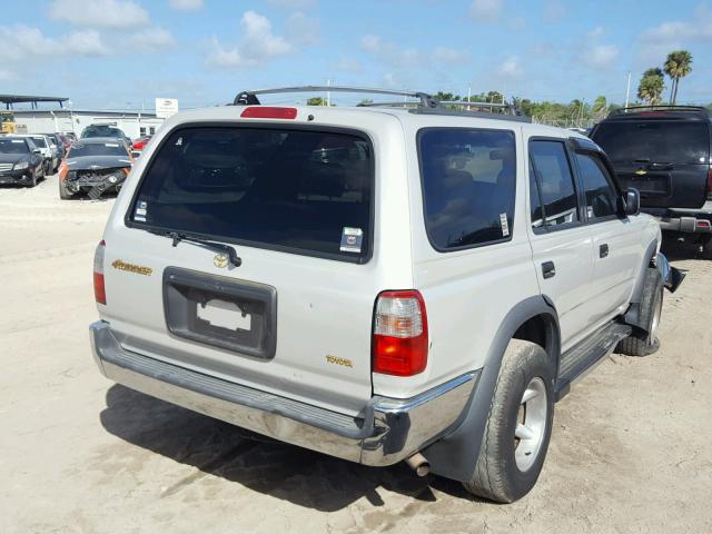 JT3GM84R5X0045346 - 1999 TOYOTA 4RUNNER WHITE photo 4