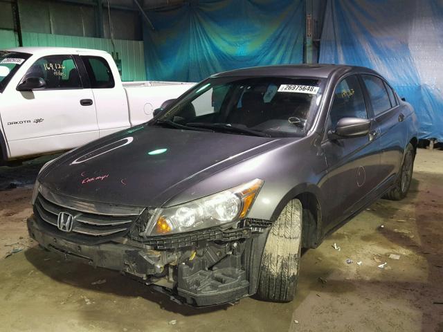 1HGCP2F86BA012797 - 2011 HONDA ACCORD EXL GRAY photo 2