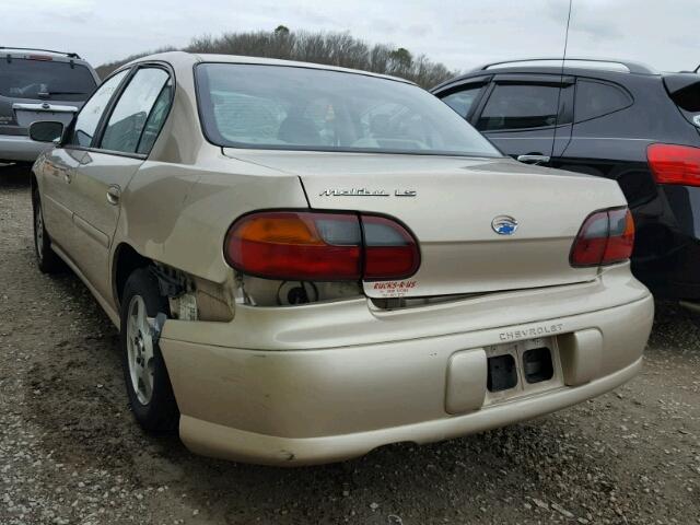 1G1NE52JX3M634786 - 2003 CHEVROLET MALIBU LS TAN photo 3