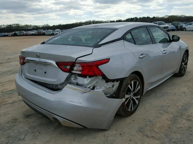 1N4AA6AP3GC437800 - 2016 NISSAN MAXIMA 3.5 SILVER photo 4