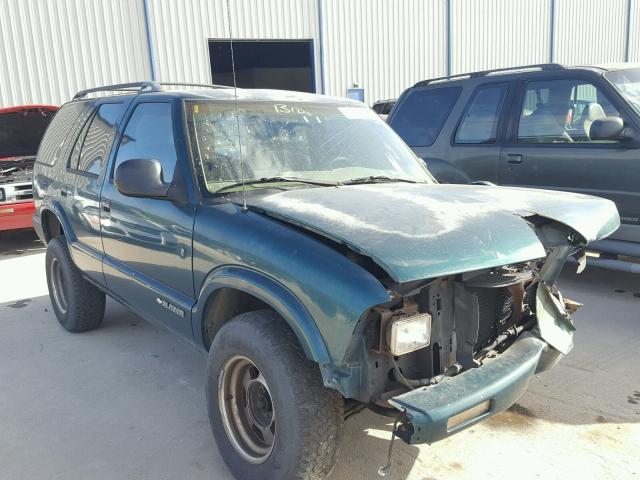 1GNCS13W0V2231917 - 1997 CHEVROLET BLAZER GREEN photo 1