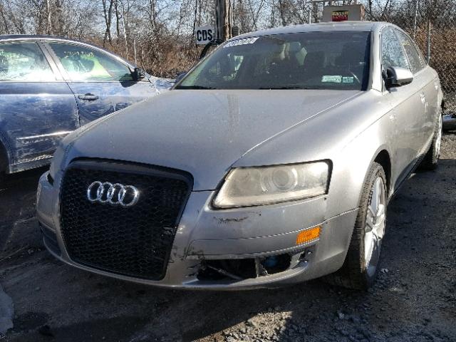 WAUDL74F86N021946 - 2006 AUDI A6 4.2 QUA GRAY photo 2