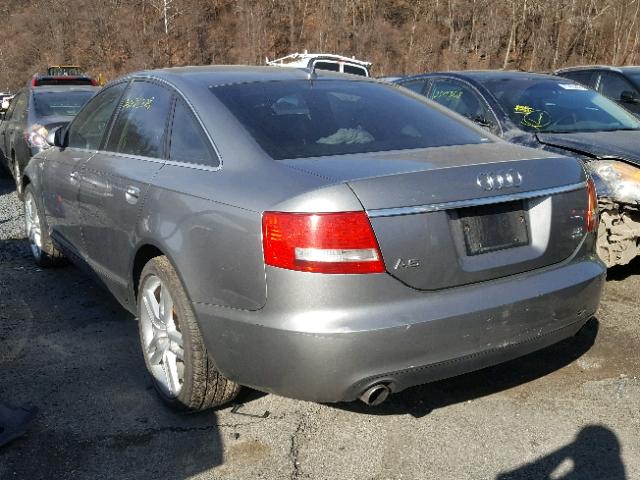 WAUDL74F86N021946 - 2006 AUDI A6 4.2 QUA GRAY photo 3