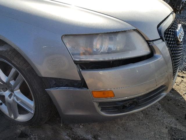 WAUDL74F86N021946 - 2006 AUDI A6 4.2 QUA GRAY photo 9