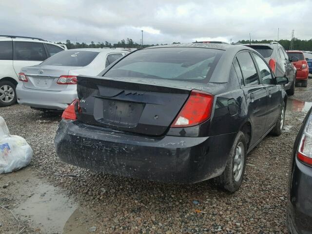 1G8AG52F53Z171030 - 2003 SATURN ION LEVEL BLACK photo 4