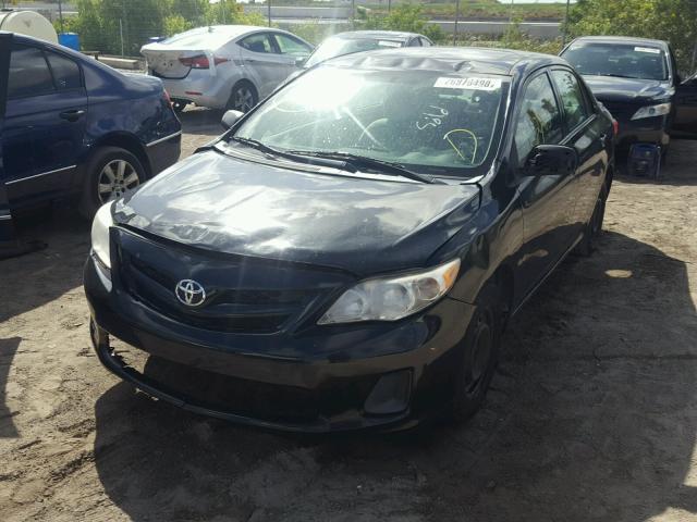 2T1BU4EE3BC550181 - 2011 TOYOTA COROLLA BA SILVER photo 2