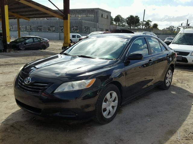 4T1BE46K57U178821 - 2007 TOYOTA CAMRY NEW BLACK photo 2