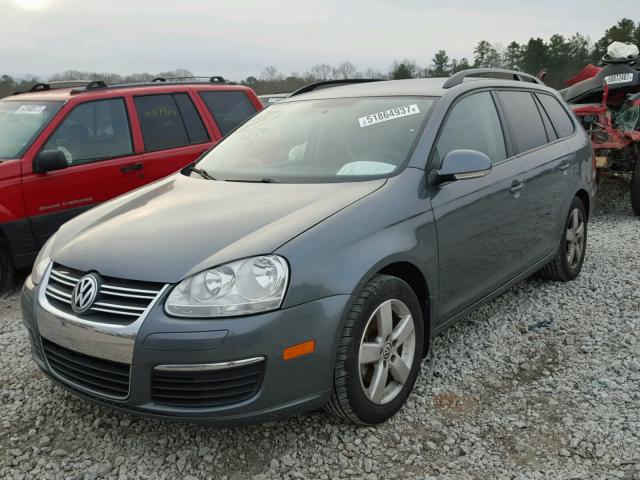 3VWKM71K59M277157 - 2009 VOLKSWAGEN JETTA S GRAY photo 2