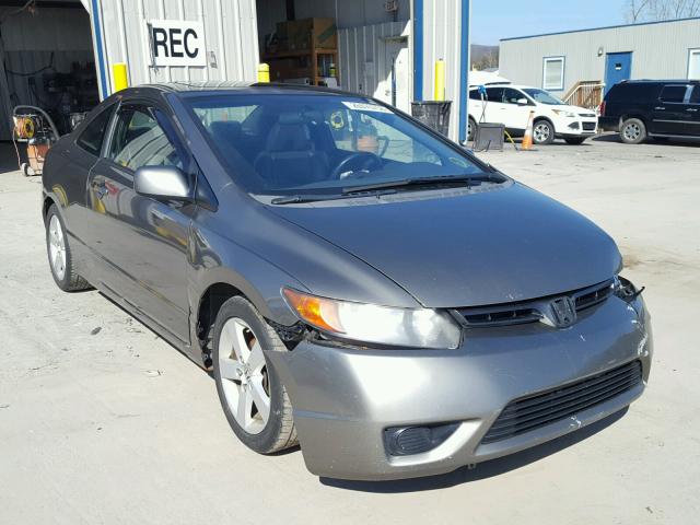 2HGFG12948H506804 - 2008 HONDA CIVIC EXL GRAY photo 1