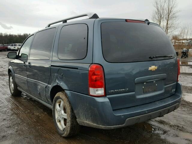 1GNDX33L15D301873 - 2005 CHEVROLET UPLANDER L BLUE photo 3