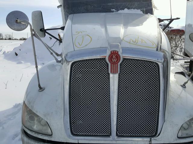 1XKADP9X7EJ410415 - 2014 KENWORTH CONSTRUCTI WHITE photo 7