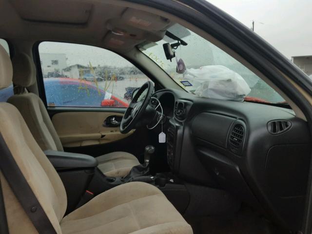 1GNES16S766111253 - 2006 CHEVROLET TRAILBLAZE GOLD photo 5