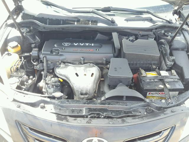 4T1BE46K87U681680 - 2007 TOYOTA CAMRY NEW BLACK photo 7