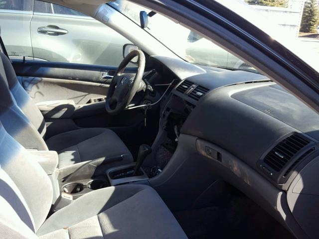 1HGCM567X5A064102 - 2005 HONDA ACCORD EX GRAY photo 5