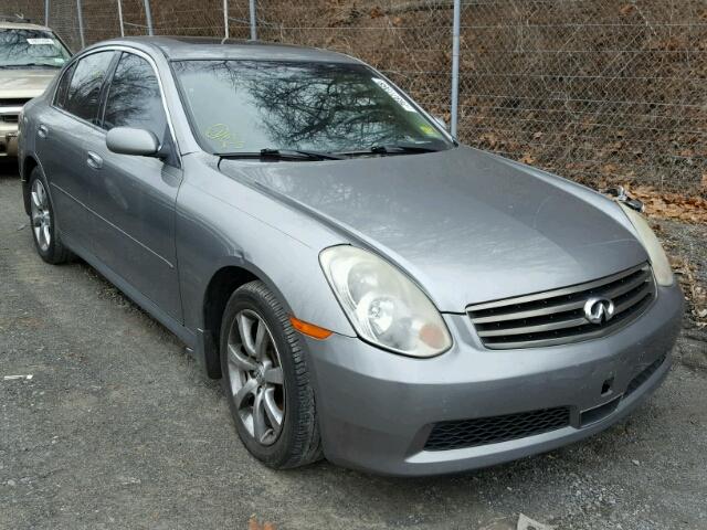 JNKCV51F56M617747 - 2006 INFINITI G35 GRAY photo 1