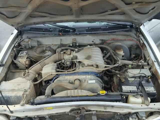 5TEWN72N53Z167164 - 2003 TOYOTA TACOMA XTR SILVER photo 7