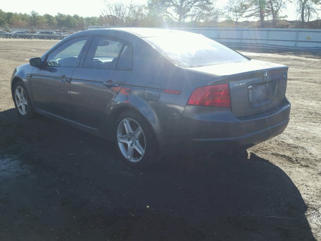 19UUA66226A020717 - 2006 ACURA 3.2TL GRAY photo 3