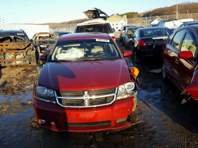 1B3LC76MX8N588030 - 2008 DODGE AVENGER R/ RED photo 7