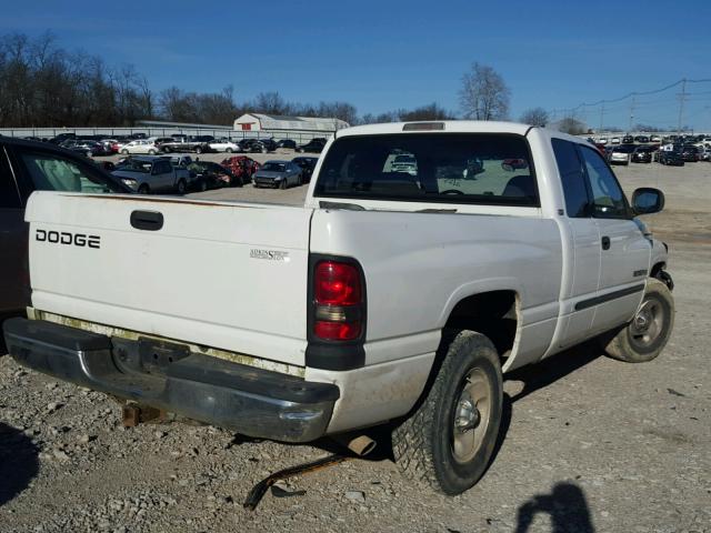 3B7HC13Z61M575714 - 2001 DODGE RAM 1500 WHITE photo 4