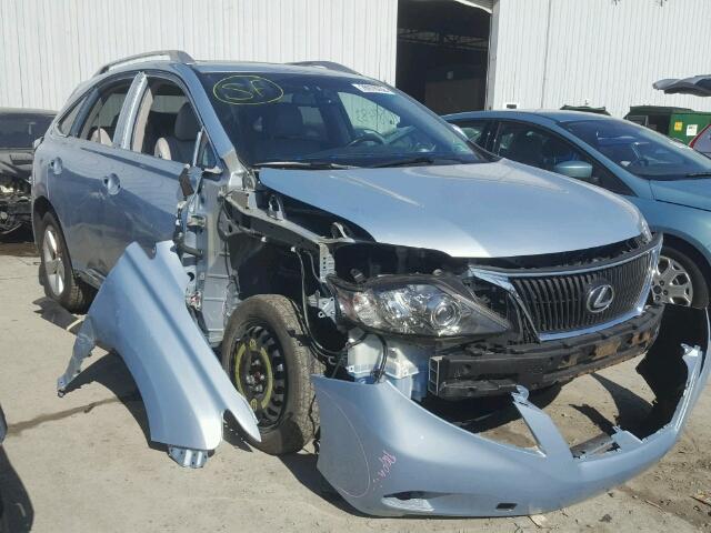 2T2BK1BA5AC038826 - 2010 LEXUS RX 350 BLUE photo 1