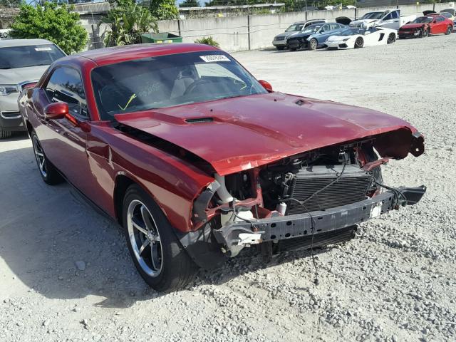 2B3CJ4DV9AH275582 - 2010 DODGE CHALLENGER RED photo 1