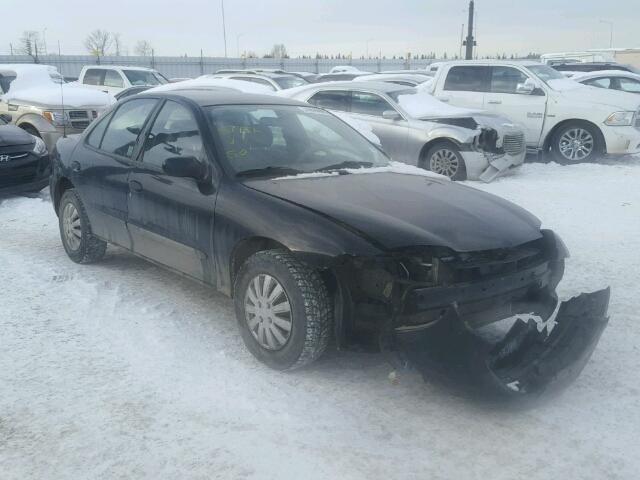 1G1JC52F647340513 - 2004 CHEVROLET CAVALIER BLACK photo 1