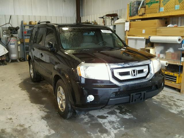 5FNYF38549B019961 - 2009 HONDA PILOT EXL BLACK photo 1