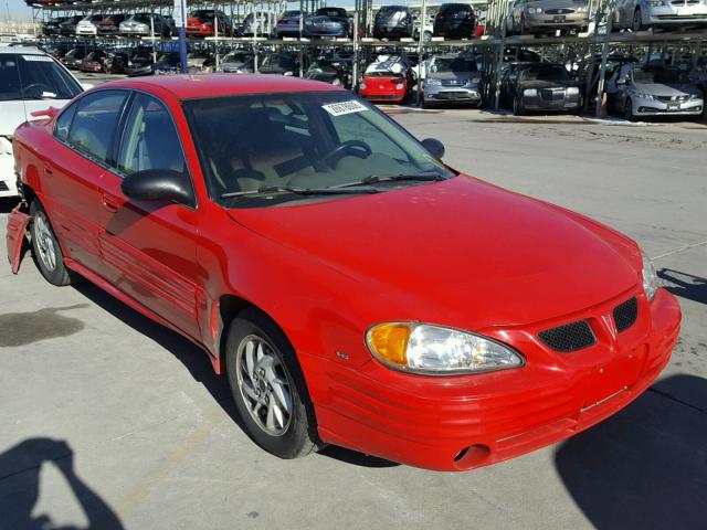 1G2NF52E82C248612 - 2002 PONTIAC GRAND AM S RED photo 1