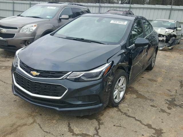 1G1BE5SM6J7116943 - 2018 CHEVROLET CRUZE LT BLACK photo 2