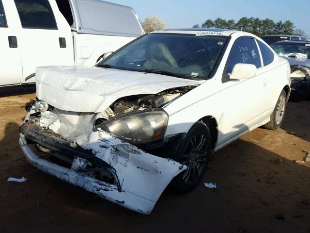 JH4DC54826S008425 - 2006 ACURA RSX WHITE photo 2