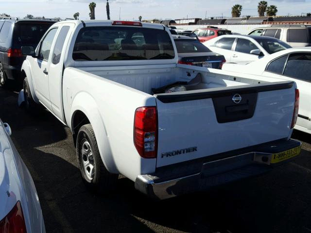 1N6BD0CT4FN766549 - 2015 NISSAN FRONTIER S WHITE photo 3