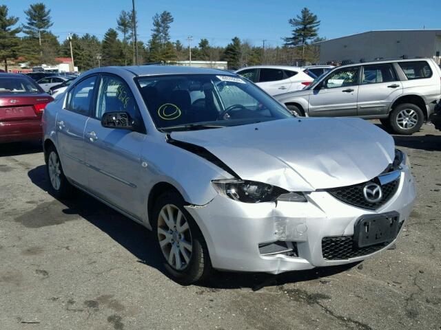 JM1BK32G381790253 - 2008 MAZDA 3 I SILVER photo 1