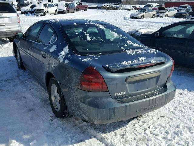 2G2WP552561216733 - 2006 PONTIAC GRAND PRIX BLUE photo 3