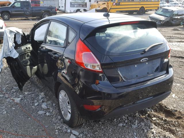 3FADP4TJ3GM176126 - 2016 FORD FIESTA S BLACK photo 3