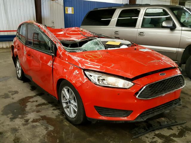 1FADP3F21HL285699 - 2017 FORD FOCUS SE RED photo 1