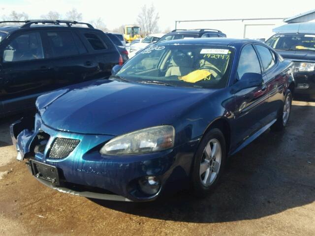 2G2WP552461263610 - 2006 PONTIAC GRAND PRIX TEAL photo 2